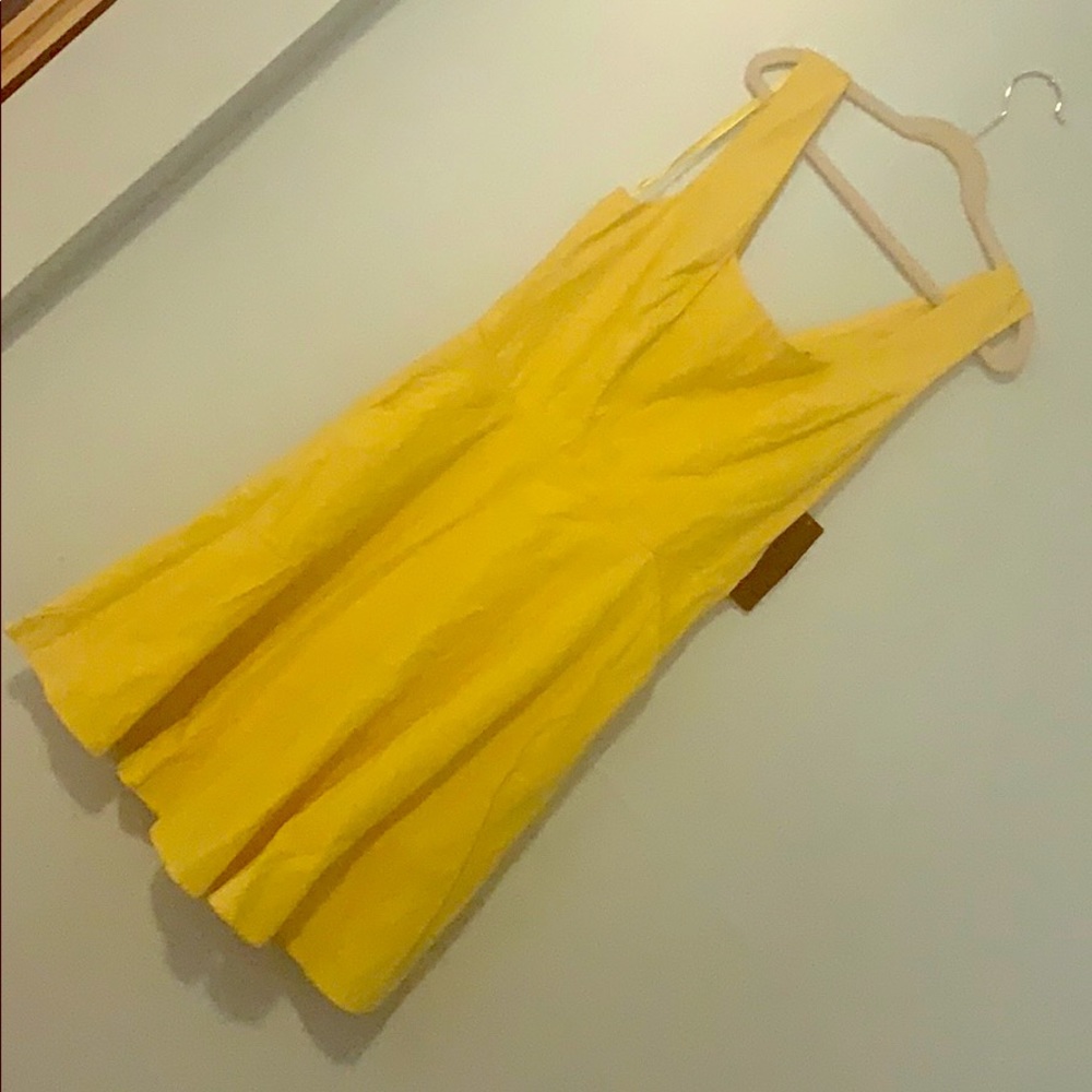 Yellow dress